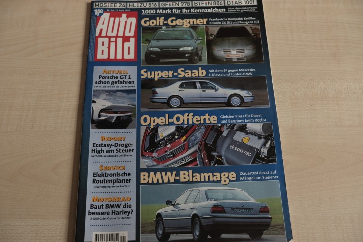 Deckblatt Auto Bild (24/1997)